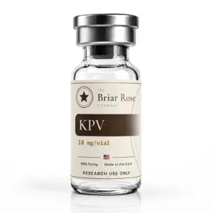 KPV 10 mg research peptide vial, USA-made, research use only