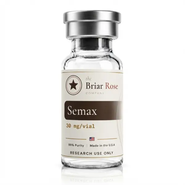 Semax 30 mg research peptide vial, USA-made, research use only